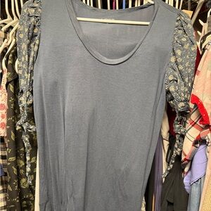 Loft Floral Sleeve Women's Top